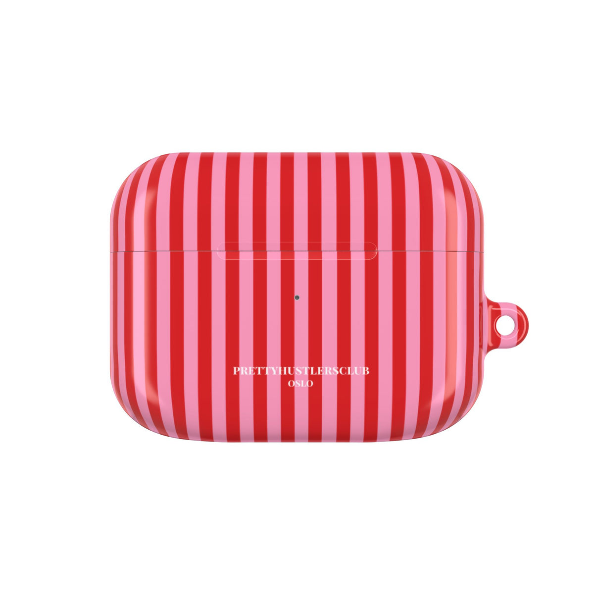 Red and Pink Stripes AirPod Pro Case
