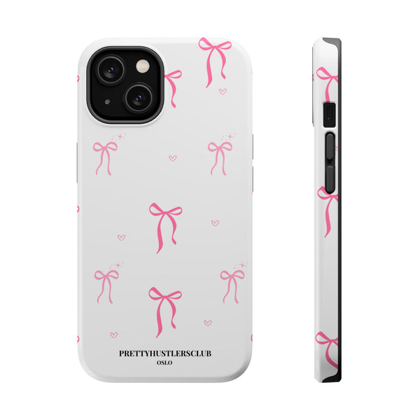 Pink Bow Pattern (MagSafe) Phone Case