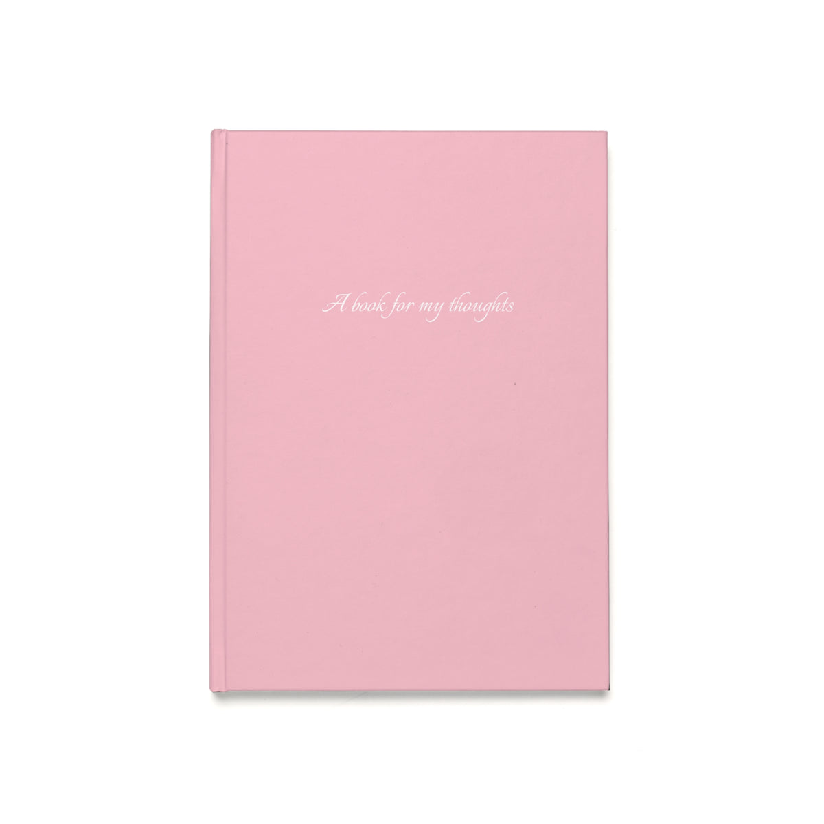 Baby Pink Book For My Thoughts Hardcover Journal