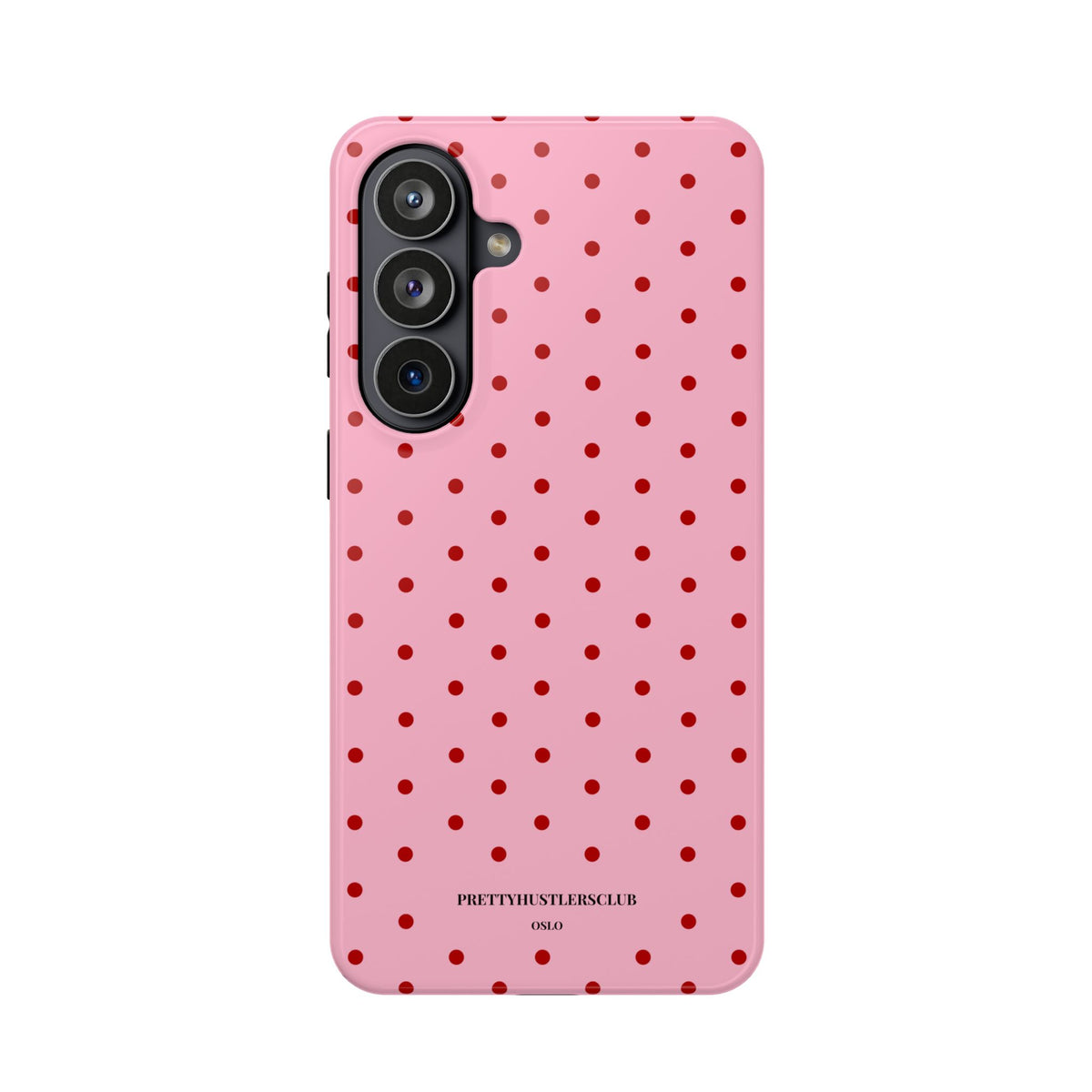 Pink With Red Polka Dots (MagSafe) Phone Case