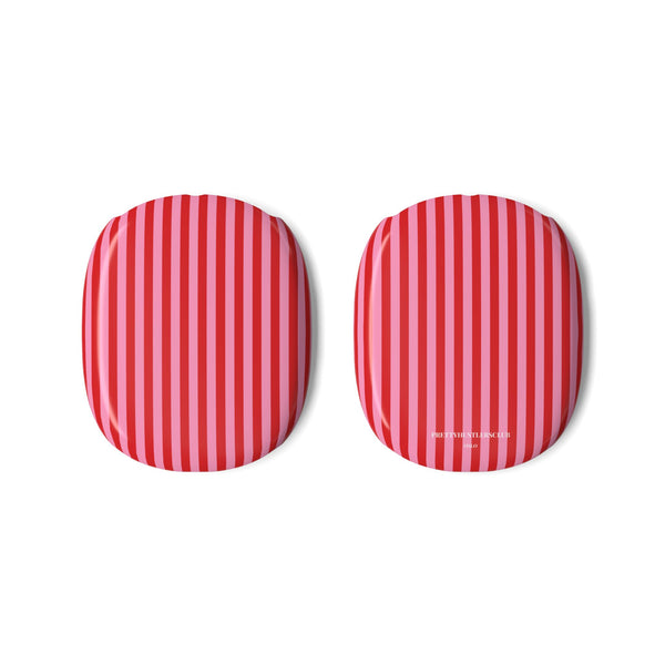 Red and Pink Stripes AirPods Max Case