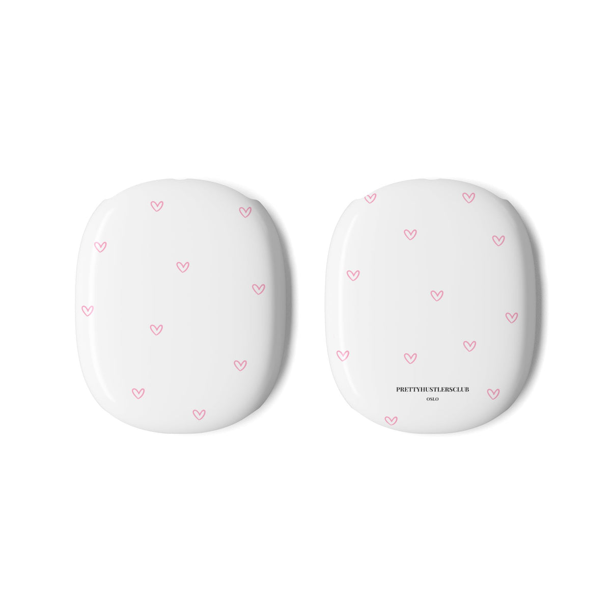 Pink Tiny Hearts Pattern AirPods Max Case