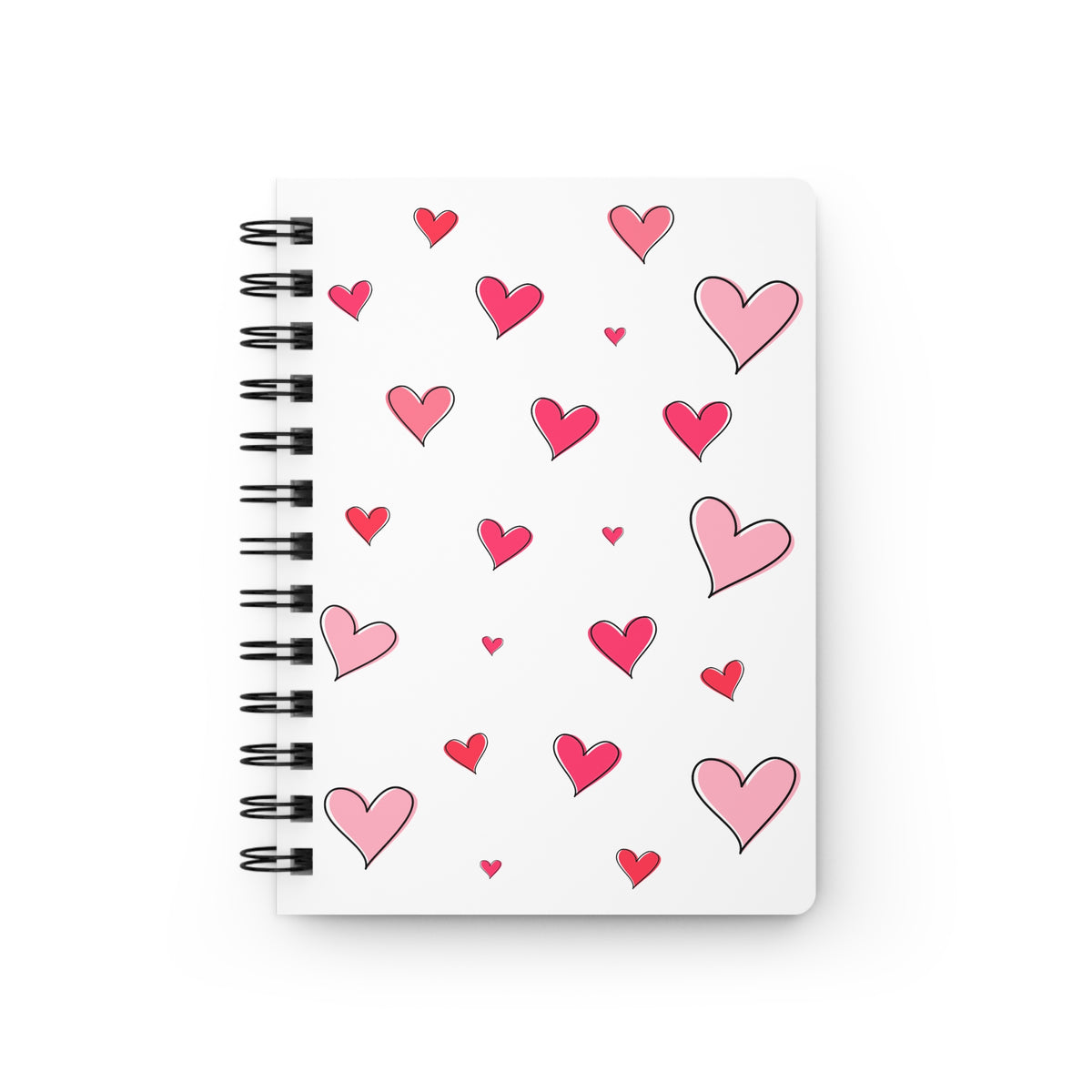Storybook Heart Illustrations Notebook