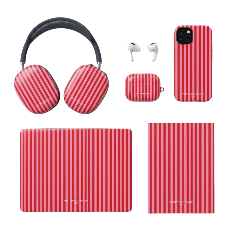 Red and pink Stripes Kit