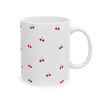 Cherry Pattern Ceramic Mug