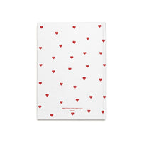 Red Heart Pattern Journal (A5)
