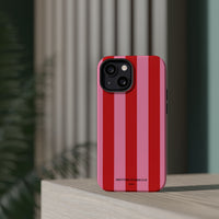 Red and pink stripes V2 (MagSafe) Phone Case