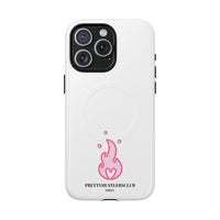 Pink Flame Design Phone Case