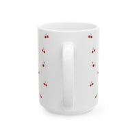 Cherry Pattern Ceramic Mug