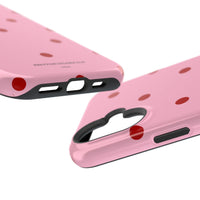 Pink With Red Polka Dots V2 (MagSafe) Phone Case