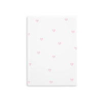 Pink Tiny Hearts Puffy Cover