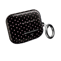 Black with Pink Polka Dots AirPod Pro Case