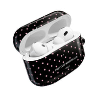 Black with Pink Polka Dots AirPod Pro Case