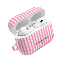 Pink Stripes AirPod Pro Case