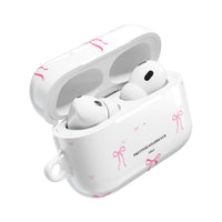 Pink Bow Pattern AirPod Pro Case