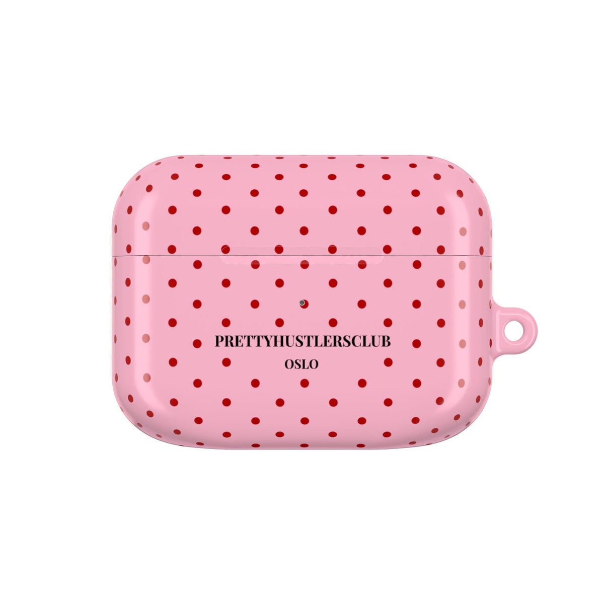 Pink With Red Polka Dots AirPod Pro Case