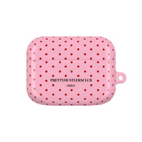 Pink With Red Polka Dots AirPod Pro Case