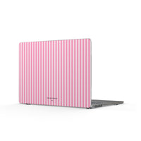 Pink Stripes MacBook Case
