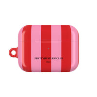 Red and Pink Stripes V2 AirPod Pro Case