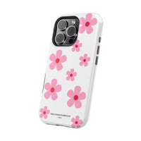 Pink Retro Daisy (MagSafe) Phone Case