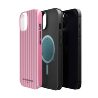 Pink Stripes (MagSafe) Phone Case