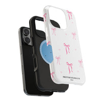 Pink Bow Pattern (MagSafe) Phone Case