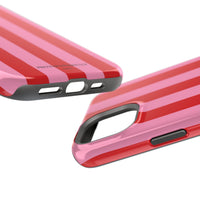 Red and pink stripes V2 (MagSafe) Phone Case