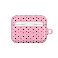 Pink With Black Polka Dots AirPod Pro Case