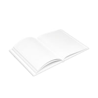 Pink Bow  Pattern Puffy Hardcover Notebook