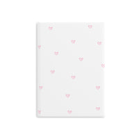 Pink Tiny Hearts Puffy Cover