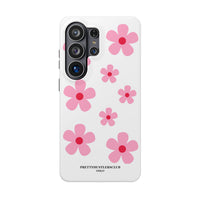 Pink Retro Daisy (MagSafe) Phone Case