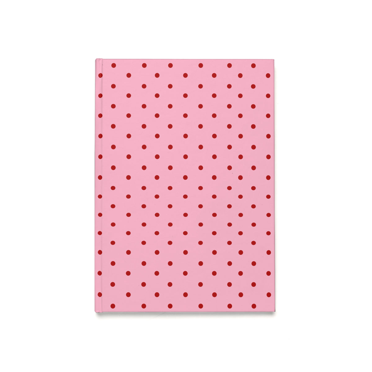 Pink with Red Polka Dots Hardcover Journal