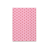 Pink with Red Polka Dots Hardcover Journal