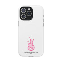Pink Flame Design Phone Case