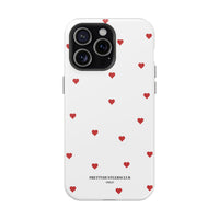 Red Heart Pattern (MagSafe) Phone Case