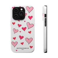 Storybook Hearts Illustration (MagSafe) Phone Case