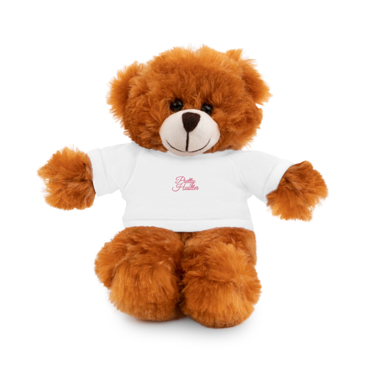 Stuffed Animals with Pretty Hustler Cotton Tee