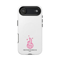 Pink Flame Design Phone Case