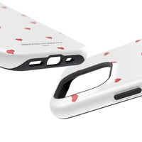 Red Heart Pattern (MagSafe) Phone Case
