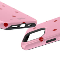 Pink With Red Polka Dots V2 (MagSafe) Phone Case
