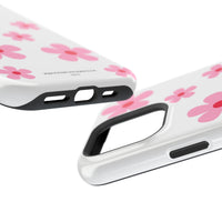 Pink Retro Daisy (MagSafe) Phone Case