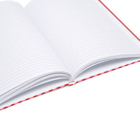 Red and Pink Stripes Hardcover Journal (A5)