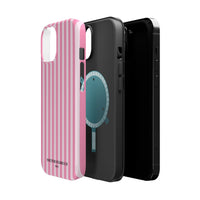 Pink Stripes (MagSafe) Phone Case