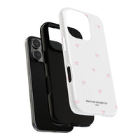 Pink Tiny Hearts Pattern (MagSafe) Phone Case