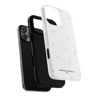 Pink Tiny Hearts Pattern (MagSafe) Phone Case