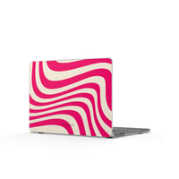 Pink Retro Wave MacBook Case
