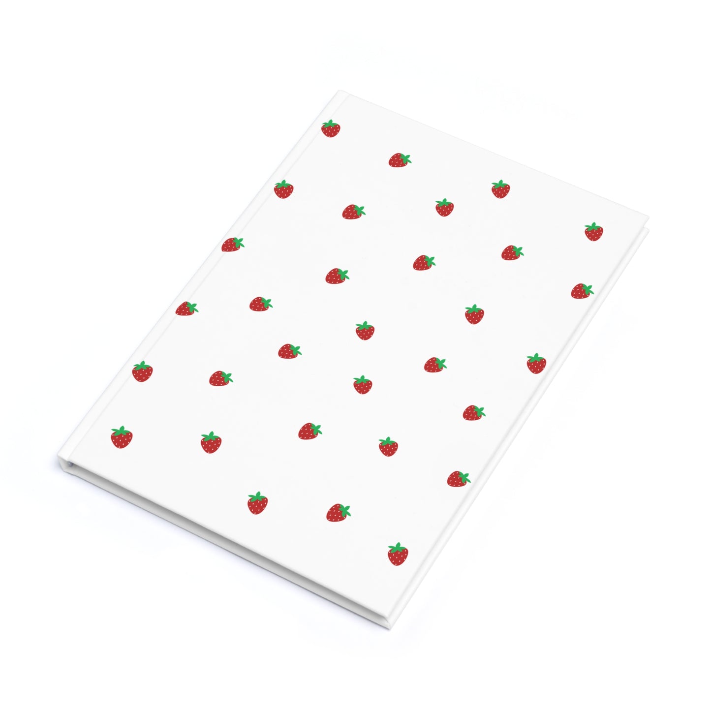 Hardcover Strawberry Print Journal (A5)