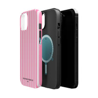 Pink Stripes (MagSafe) Phone Case