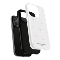 Pink Tiny Hearts Pattern (MagSafe) Phone Case