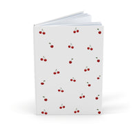 Cherry Pattern Hardcover Journal (A5)